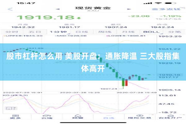 股市杠杆怎么用 美股开盘：通胀降温 三大股指集体高开
