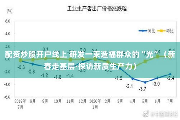 配资炒股开户线上 研发一束造福群众的“光”（新春走基层·探访新质生产力）